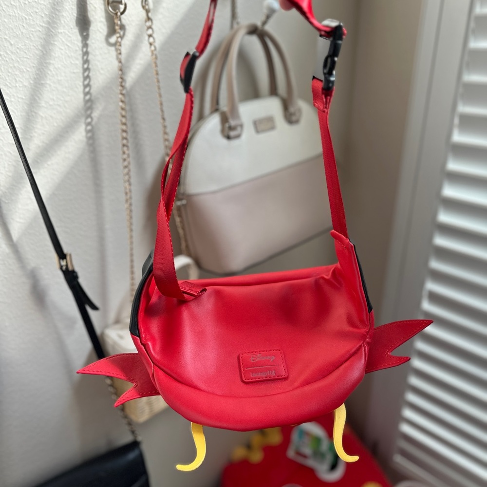 Disney Loungefly Mulan Mushu Red Belt Bag - Picture 3 of 5
